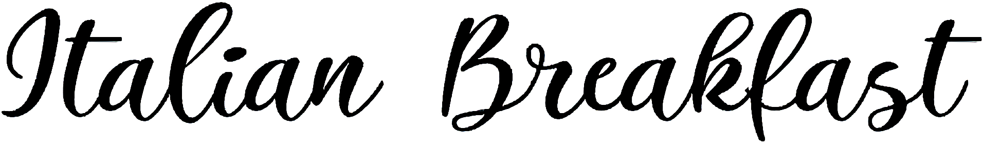 Italian Breakfast font download