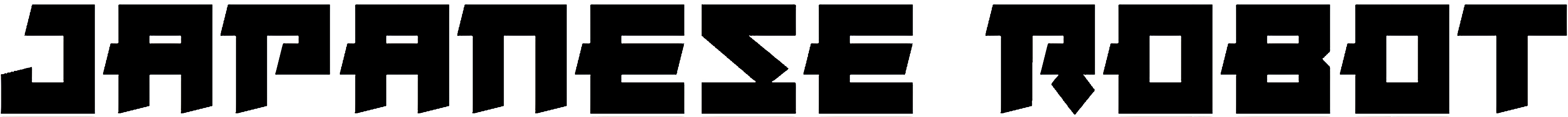 Japanese Robot Font Download, Dafont Free Font