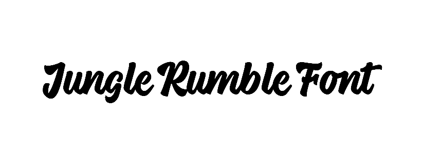 Jungle Rumble V.02 Font download