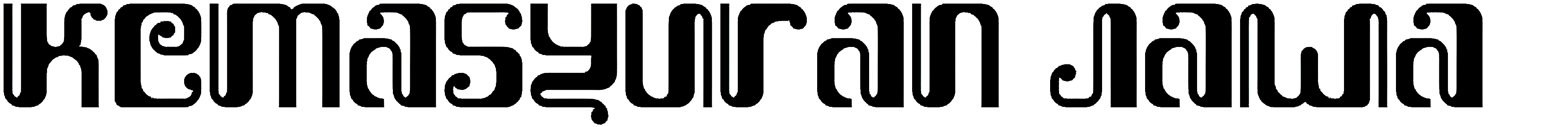 Kemasyuran Jawa font download