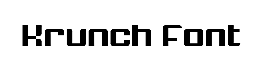 Krunch Font free download