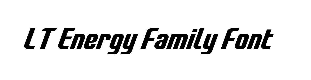 LT Energy Family Font free download