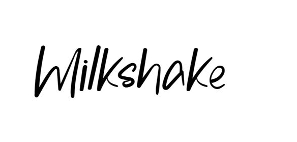 Milkshake font download