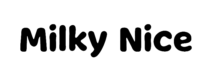 Milky Nice font download