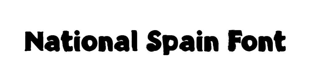 National Spain Font download