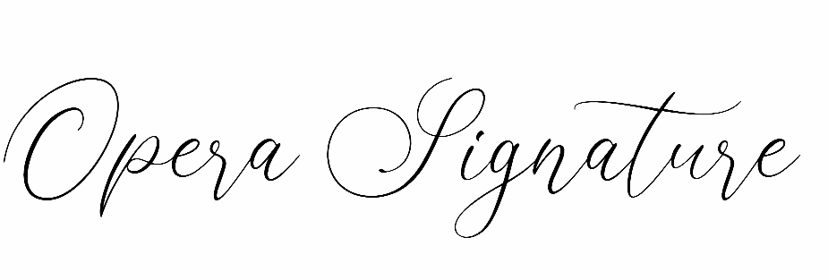 Opera Signature font download