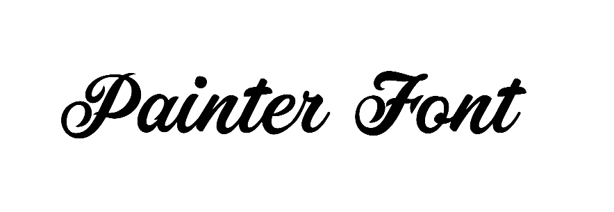 Painter Font download