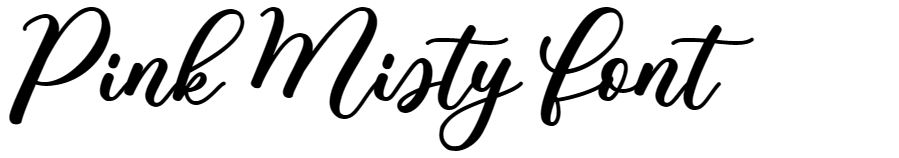 Pink Misty Font free download