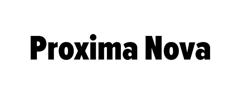 Proxima Nova font download