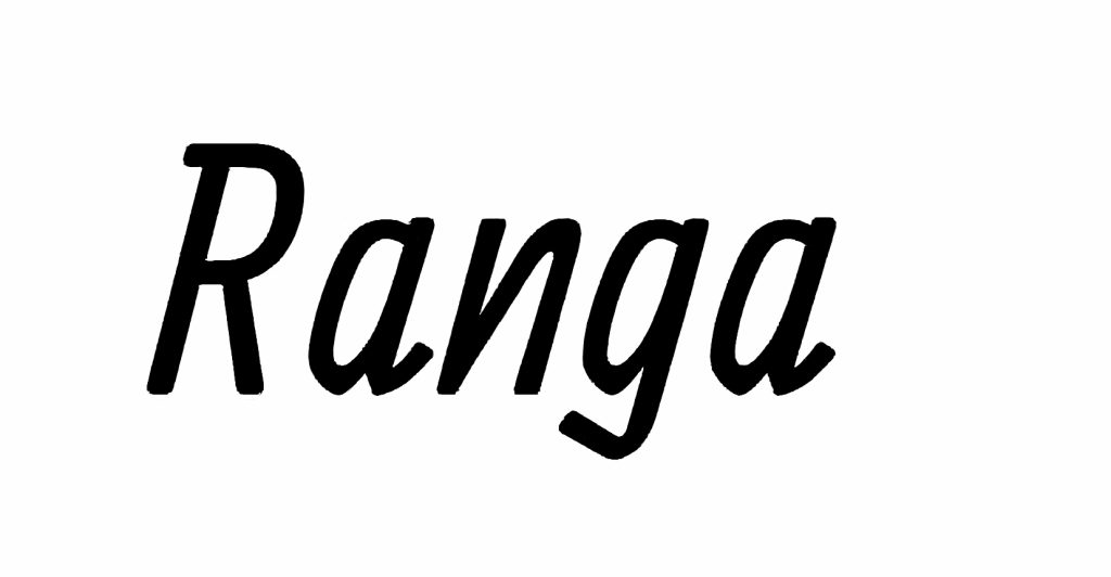 Ranga font