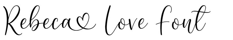 Rebeca Love Font free download