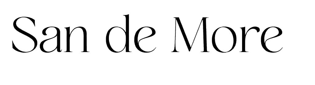 San de More font download