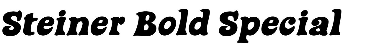 Steiner Bold Special font free download