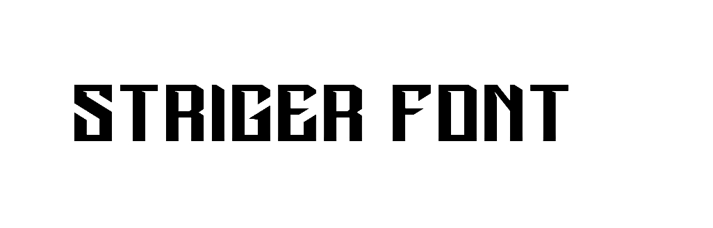 Striger Font free download