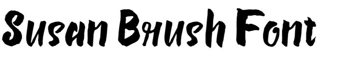 Susan Brush Font free download