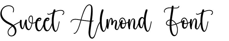 Sweet Almond Font free download