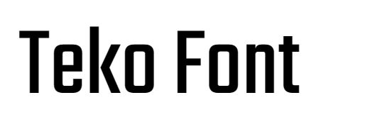 Download Teko Font