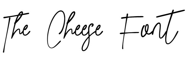 The Cheese Font free download