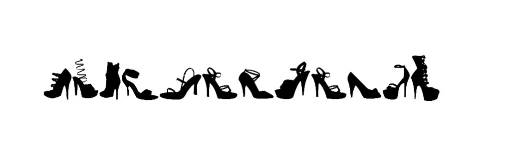 WC Fetish Bta font download, #Shoes