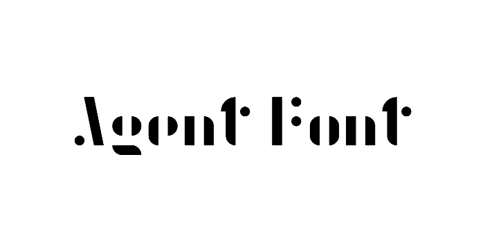 Agent Font download