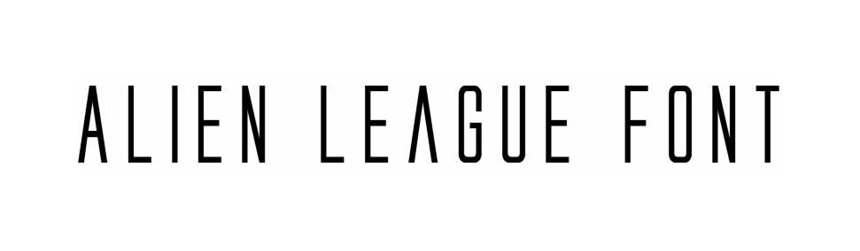 Alien League Font download