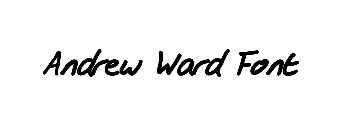 Andrew Ward Font download