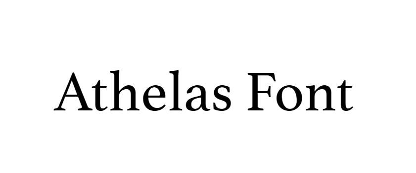 Athelas Font download