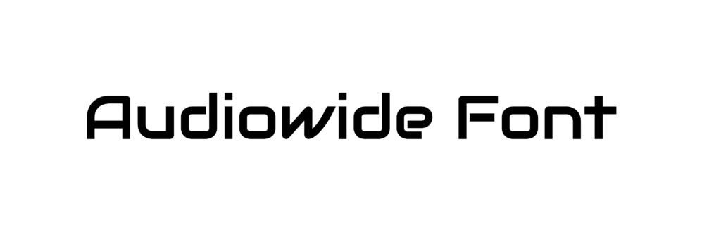 Audiowide Font download