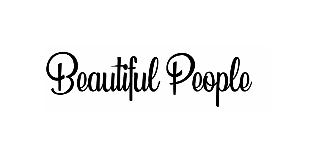 Beautiful People font download