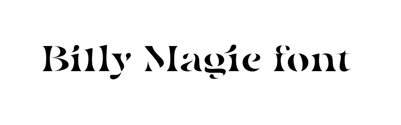 billy magie font download