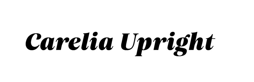 Carelia Upright font download