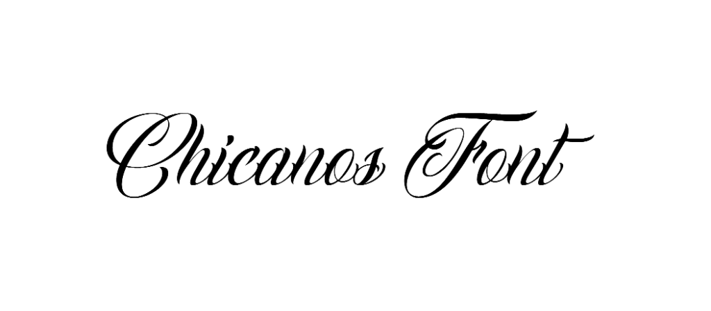 chicano font free download