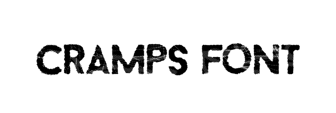 Cramps font free download