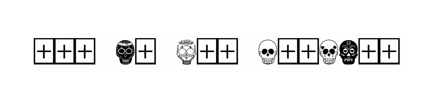 Dia de los Muertos font download