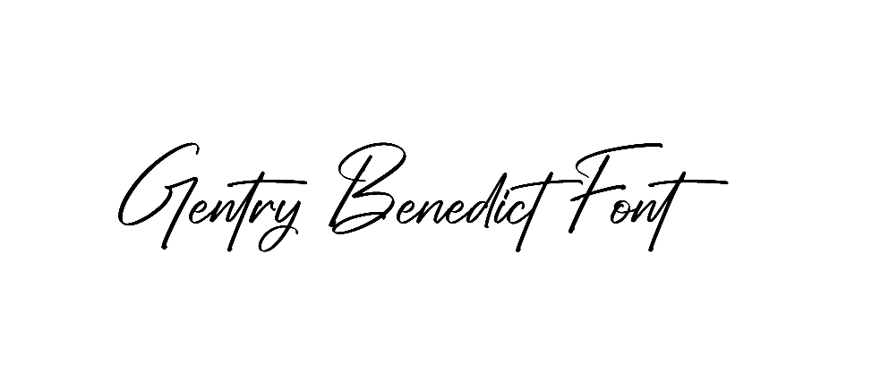 Gentry Benedict Font download