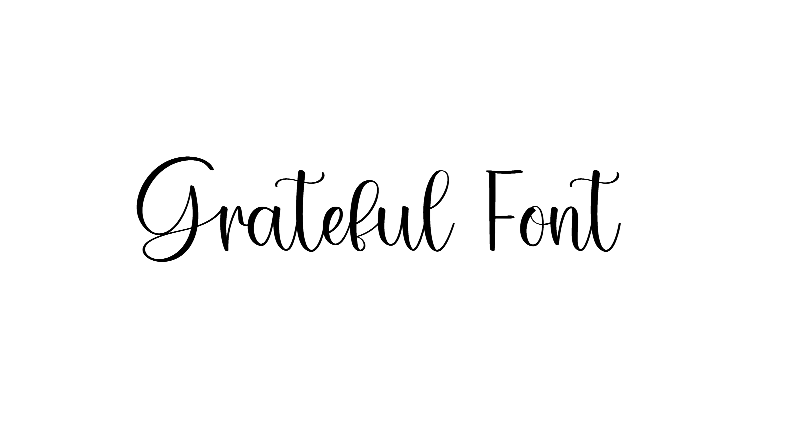 Grateful font download free