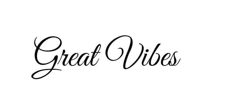 Great Vibes font download