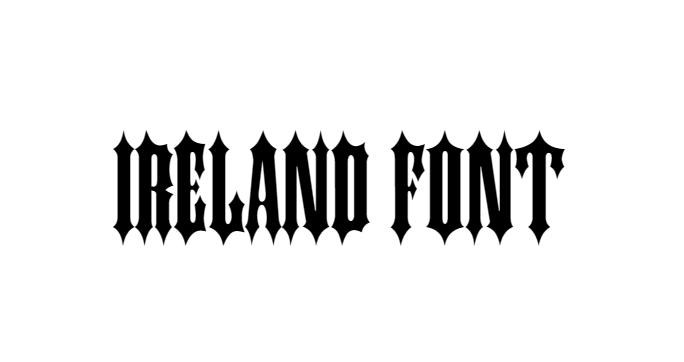 Ireland Font download