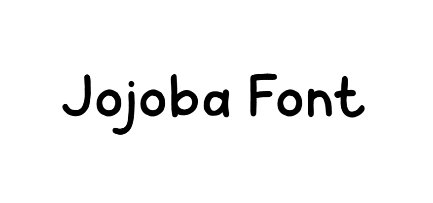 Jojoba Font download