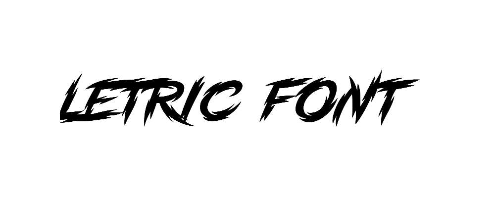 Letric Font download