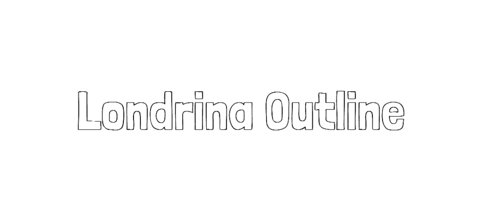 download free Londrina Outline font