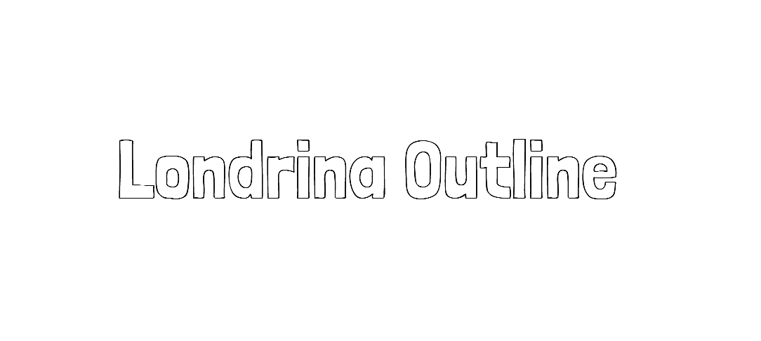 download free Londrina Outline font