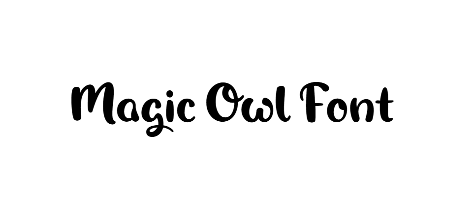 Magic Owl Font download