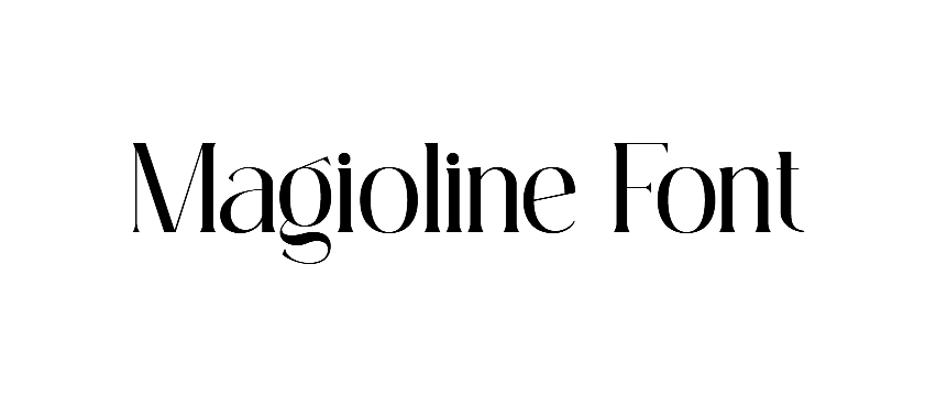 Magioline Font download