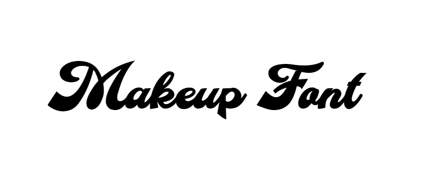 Makeup Font download