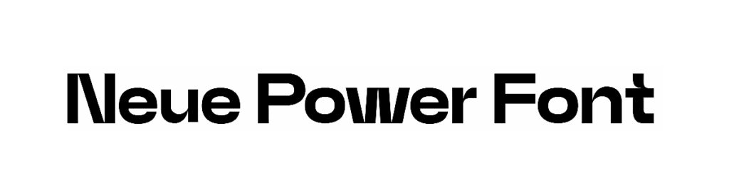 Neue Power Font download