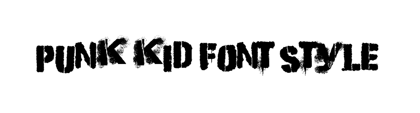 Punk kid font free download