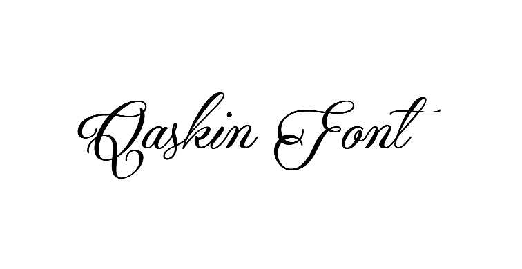 Qaskin Font download