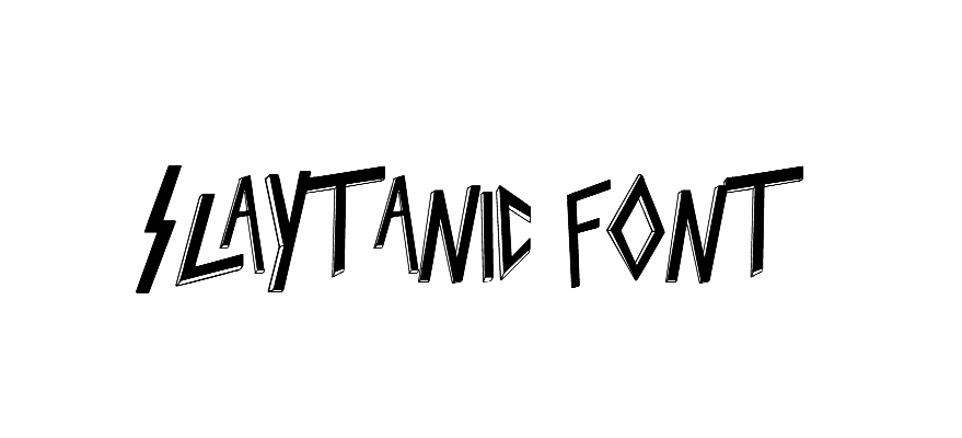 Slaytanic Font download