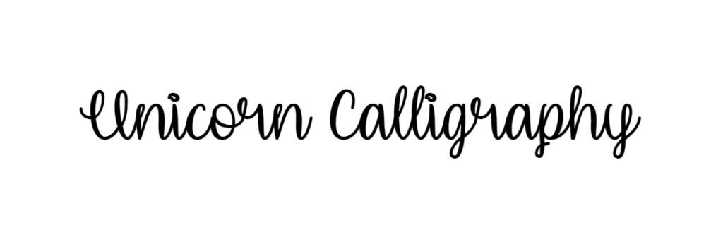 Unicorn Calligraphy font download